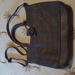 Large Gray Relic handbag/crossbody. Excellent condition.